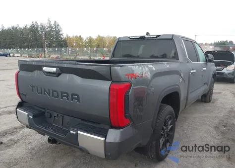 2023 Toyota Tundra Limited z USA, uszkodzony, nr VIN 5TFJA5EC6PX019655